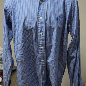 Ralph Lauren Classic FIt Medium Striped Dress Shir